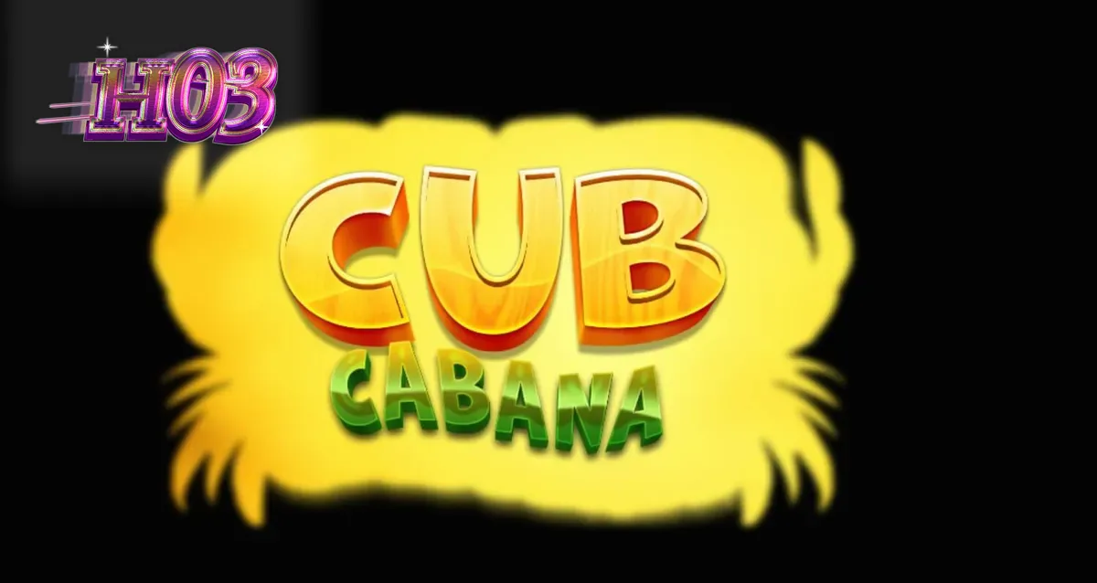 Tampilan visual slot Cub Cabana dengan tema pesta tropis yang meriah